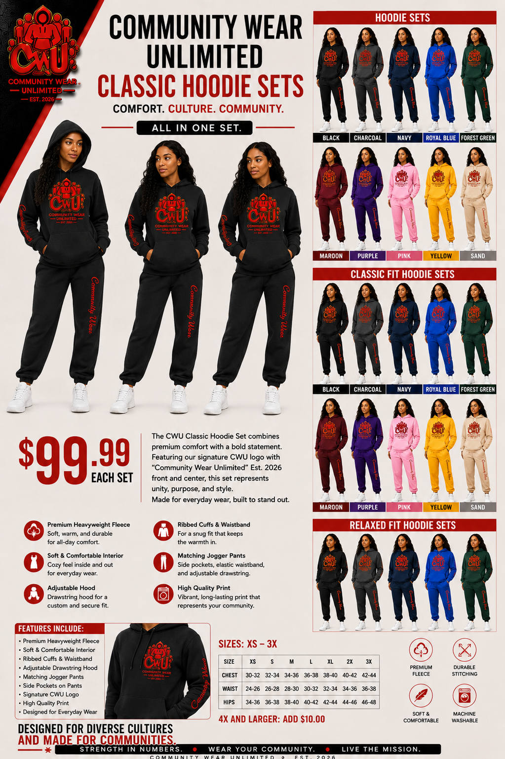 Classic Hoodie Set